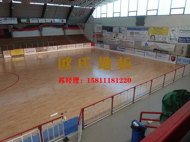 體育館專用運(yùn)動木地板廠家——?dú)W氏舞臺木地板