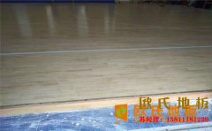 室內(nèi)風(fēng)雨操場實木運動地板每平米價格