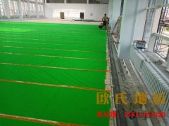 籃球館運(yùn)動木地板的安裝說明